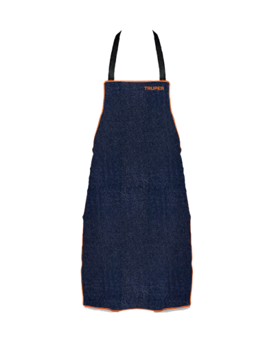 Delantal 100% Algodon 49x84cm Tela Vaquera Truper