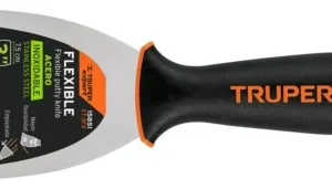Espátula Flexible 3" Inox Mango comfort Grip Truper