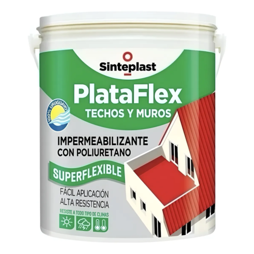 Membrana Poliuretano Blanca 20Kgrs Techos y Muros Plataflex