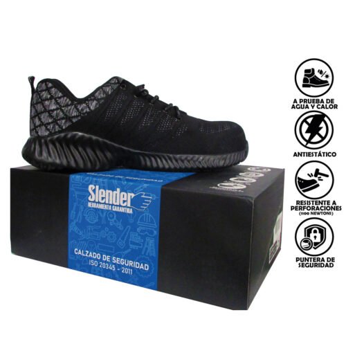Calzado Seguridad Puntera Plástica Anticlavo Slender