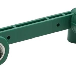 Puente Unión / Codo Doble Termofusión 20mm, Largo 15cm - Aym