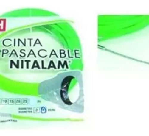 Cinta Pasacable Nylon Alta Resistencia 10mt Grilon