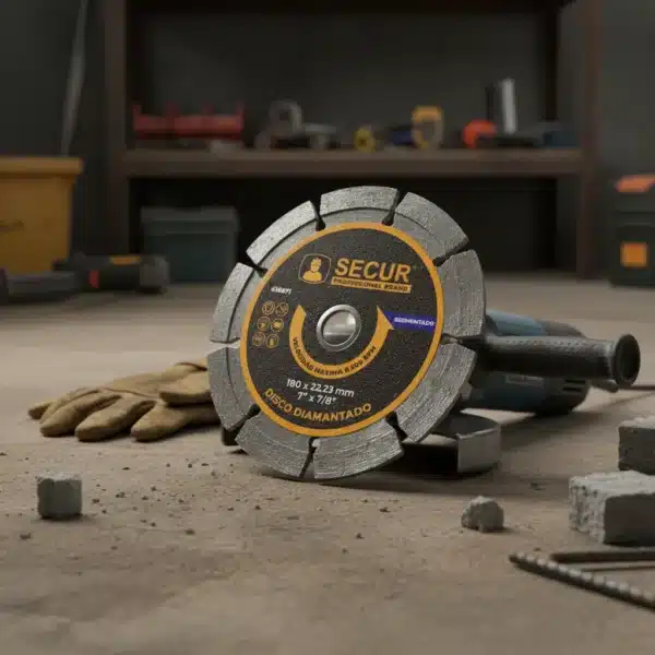 Disco Diamantado Segmentado 7 Pulgadas = 180mm Secur