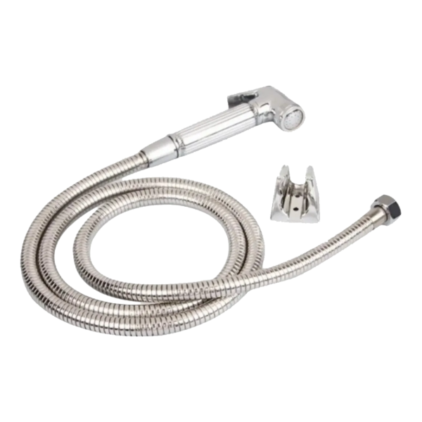 Ducha Higiénica Pistola + Flex 1.2mts + Soporte