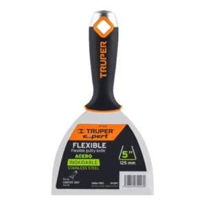 Espátula Flexible 5" Inox Mango comfort Grip Truper