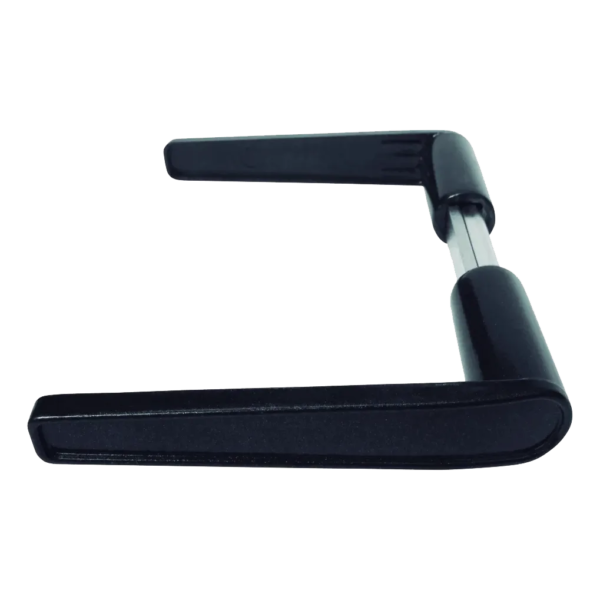 Manija Pestillo Puerta Color Negro Perno 8mm Ajustable