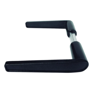 Manija Pestillo Puerta Color Negro Perno 8mm Ajustable