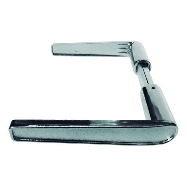 Manija Pestillo Puerta Color Cromo Perno 8mm Ajustable