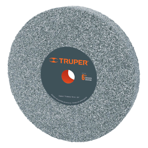 Piedra Recta Esmeril 6″ x 3/4″ Gr. 60″ Truper