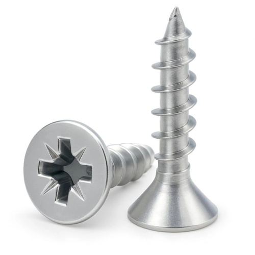 Caja Tornillo P/Madera Philips Inox 4x50mm 100 Piezas