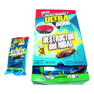 Mata Cucarachas Destructor de Nido Ultra Bom