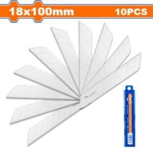 Set x 10 Hojas Repuesto Trincheta 18 x 100mm Wadfow