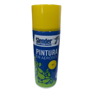 Aerosol color Amarillo Canario Brillante 400ml Slender