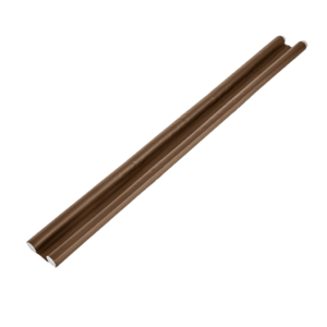 Zocalo PVC Marrón Doble Bajo Puerta 95cm HERMEX
