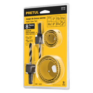 Kit de Coronas Copas Sierra 8 Piezas Pretul
