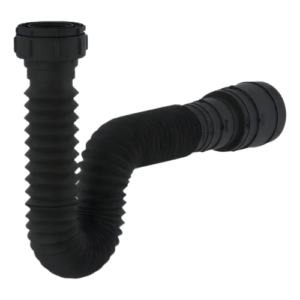 Sifón Corrugado Universal 72cm Negro